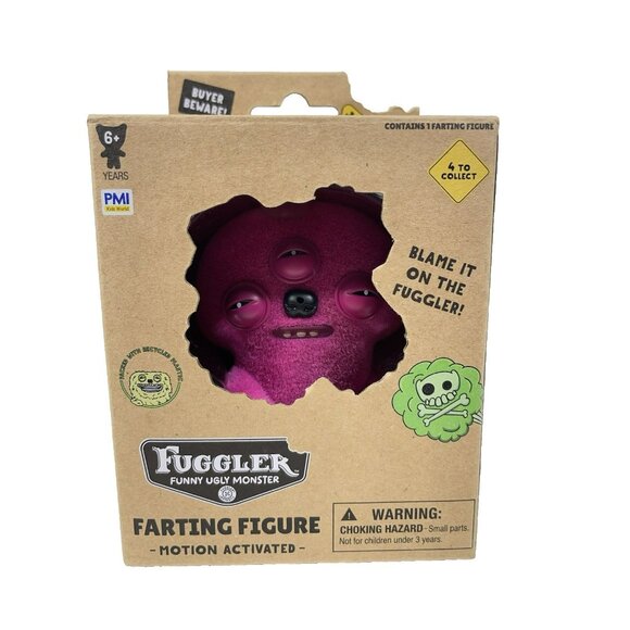 Fuggler Funny Ugly Monster 3" Collectible Farting Figure - Picture 2 of 7